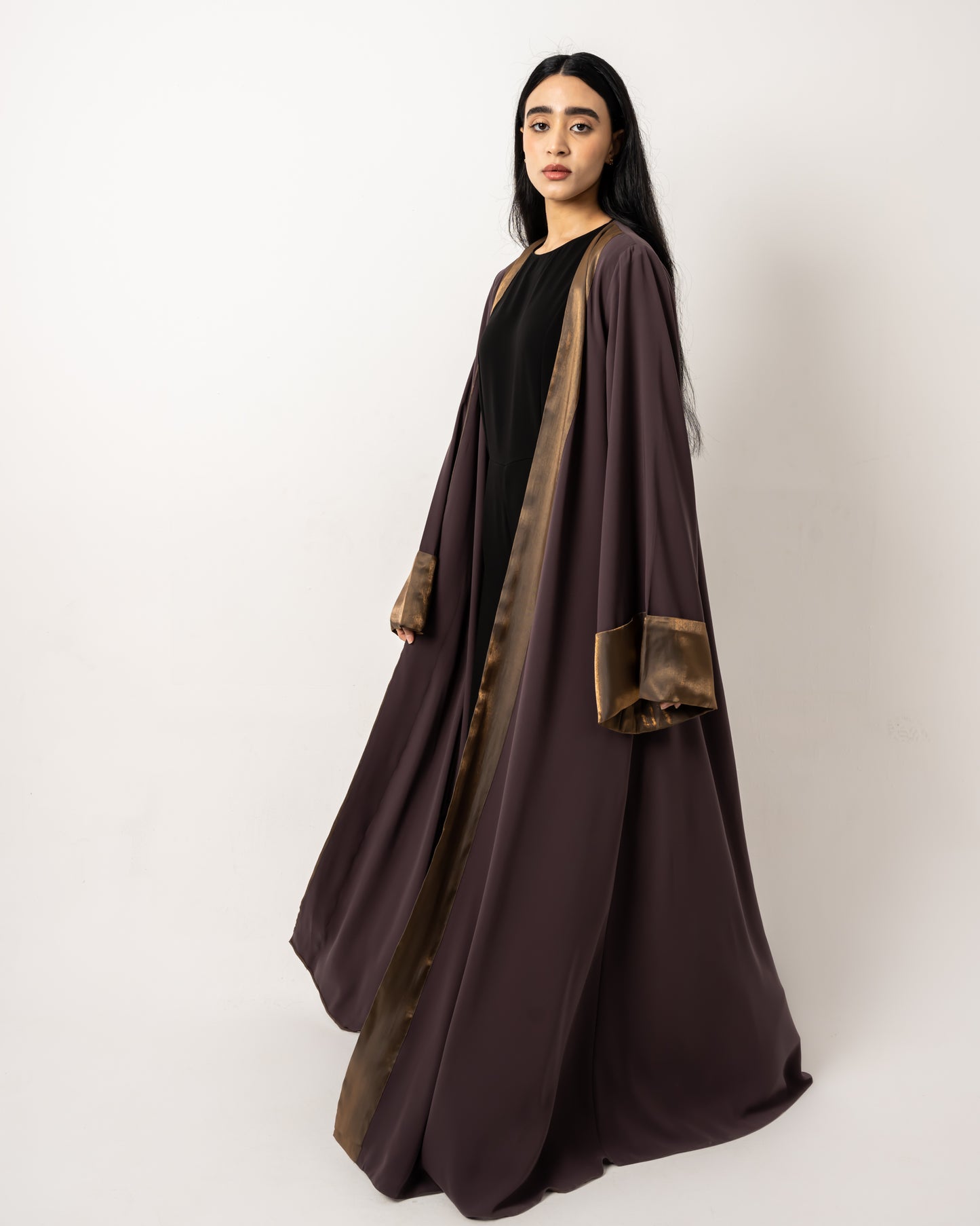 Caramel Glow Abaya