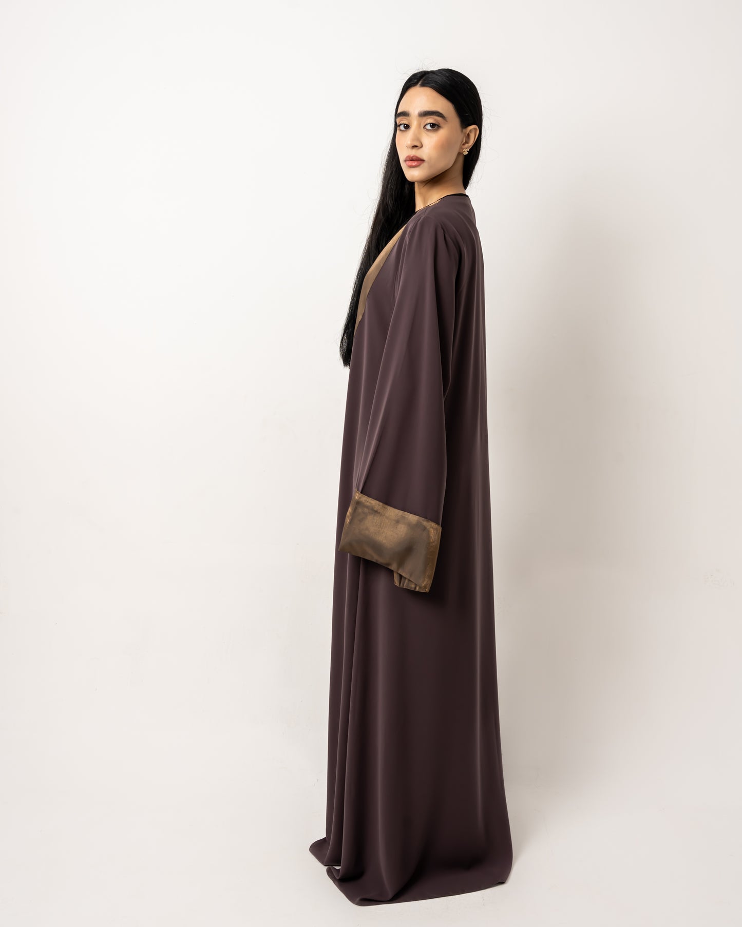 Caramel Glow Abaya