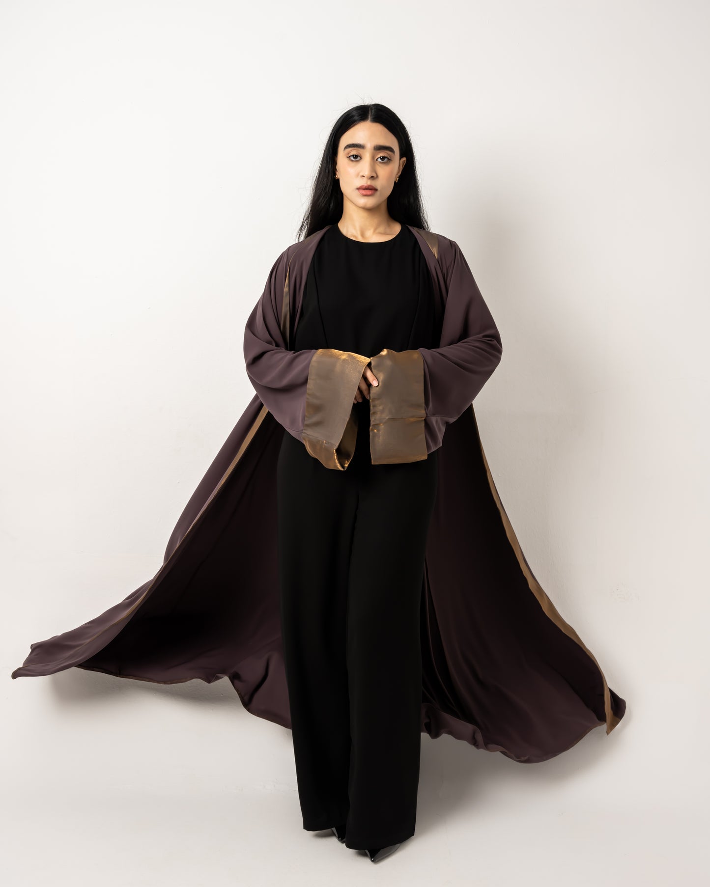 Caramel Glow Abaya